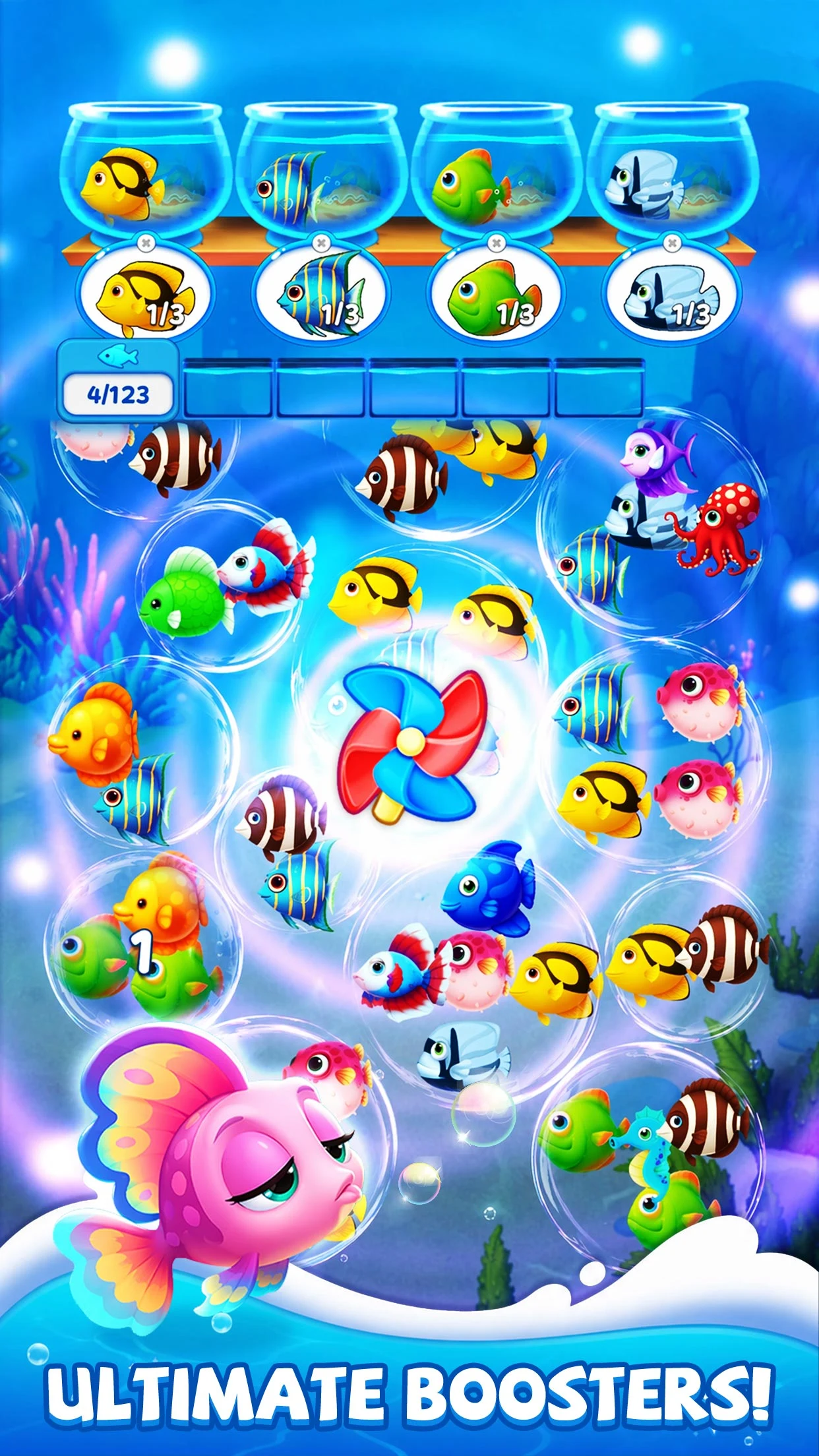 Fish Sort Puzzle screenshot