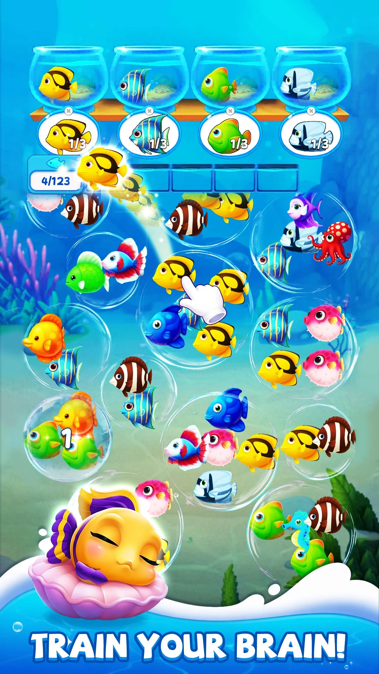 Fish Sort Puzzle screenshot